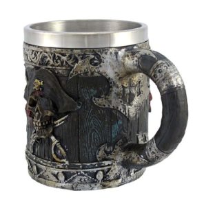 "Pirate skull" šolja od nehrđajućeg čelika - Image 2