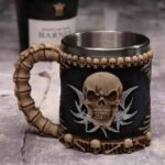 "Skull" šolja od nehrđajućeg čelika - Image 2