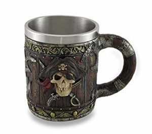 "Pirate skull" šolja od nehrđajućeg čelika
