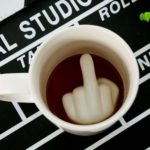 "Middle Finger" keramička šolja