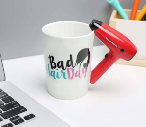 "Bad hair day" keramička šolja