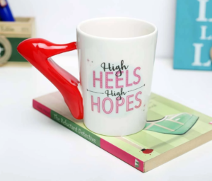 "High Heels High Hopes" keramička šolja