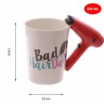"Bad hair day" keramička šolja - Image 2