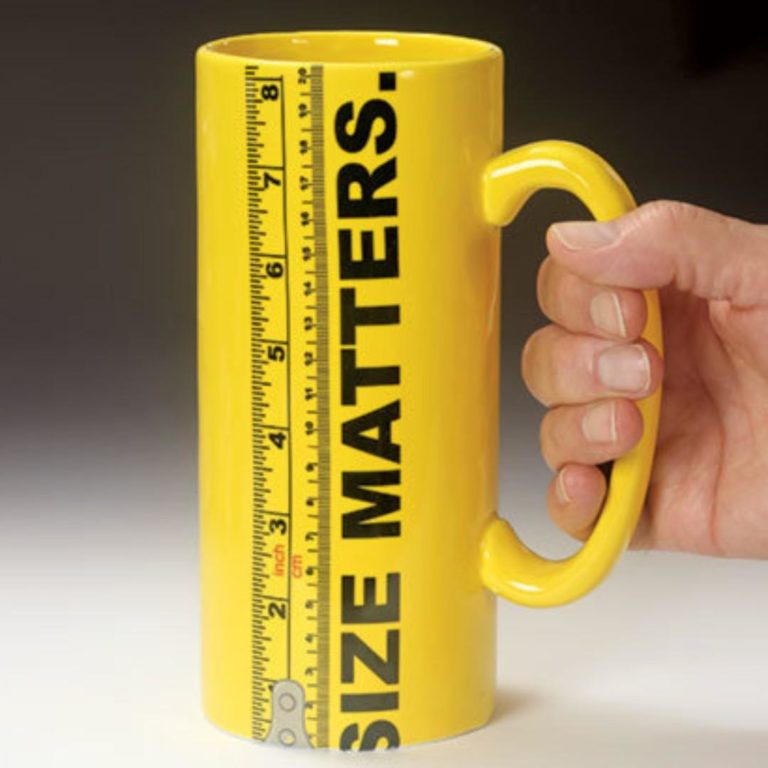 "Size Matters" keramička šolja - Image 3