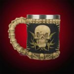 "Skull" šolja od nehrđajućeg čelika - Image 4