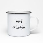 Metalni lončić sa vašim dizajnom