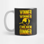 "Winner, winner, chicken dinner - PUBG" keramička šolja