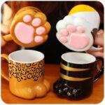 "Cat paw" keramička šolja - Image 2