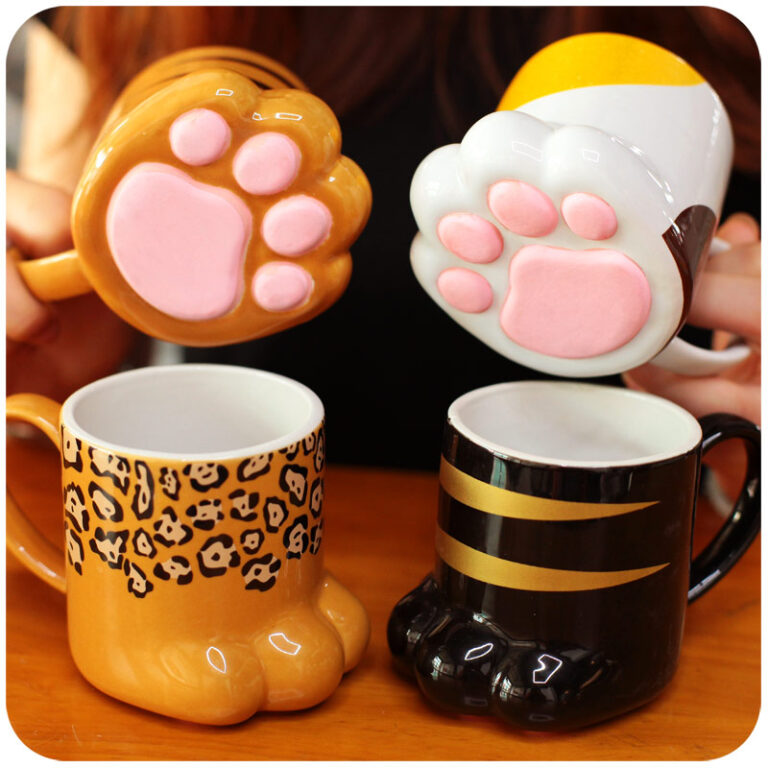 "Cat paw" keramička šolja - Image 2