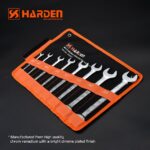Set kombinovanih ključeva 8 komada "HARDEN" (540104)