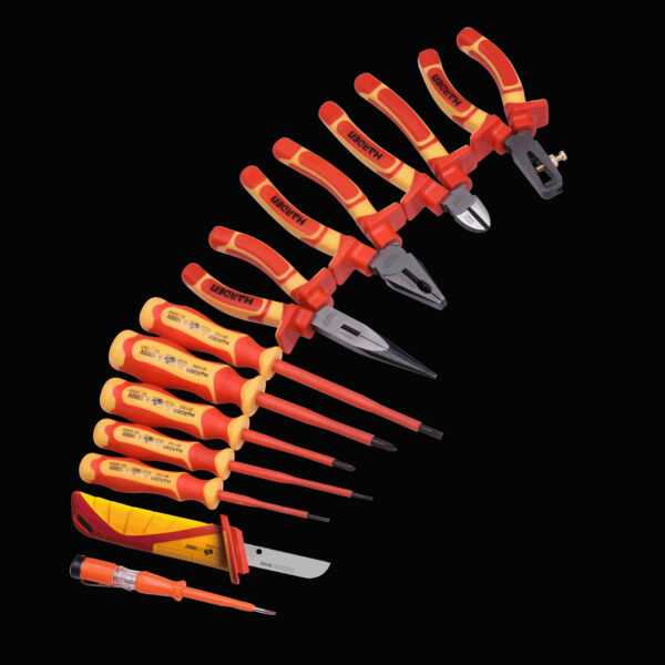 Set električarskog alata u torbi 11 dijelova "Harden" 802111