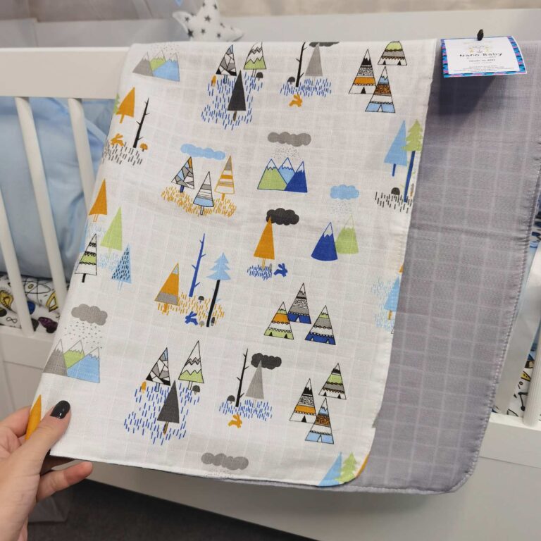 Prekrivači od muslina - četveroslojni 75x75cm - Image 3