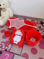 Set za kupanje bebe - Crvena - Image 3