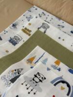 Tetra muslin pelene - Set 3 komada 75x75cm - Image 2