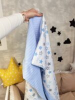 Pletena pamučna dekica 80x120cm vez po želji - Image 8