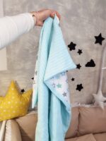 Pletena pamučna dekica 80x120cm vez po želji - Image 6