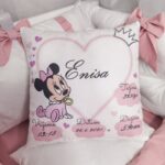 Jastuk s podacima rođenja bebe Mini