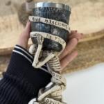 "Skeleton Tape" goblet od nehrđajućeg čelika
