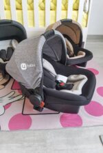 Autosjedalica 4Baby do 13kg - Tamno siva - Image 4