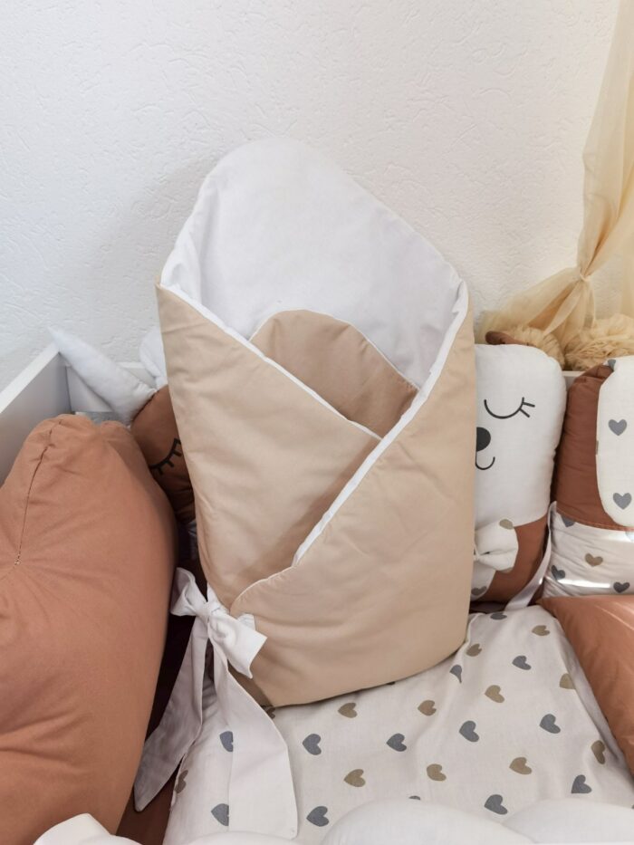 Smotuljak - Bež s bijelom mašnom - Image 2