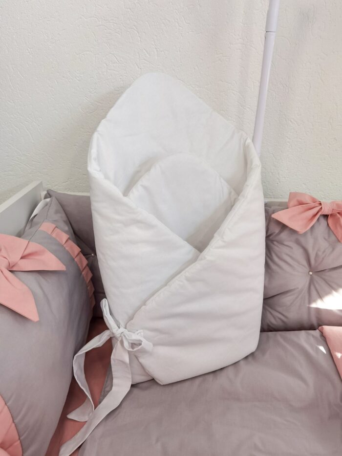 Smotuljak - Bijeli s bijelom mašnom - Image 2