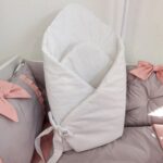 Smotuljak - Bijeli s bijelom mašnom