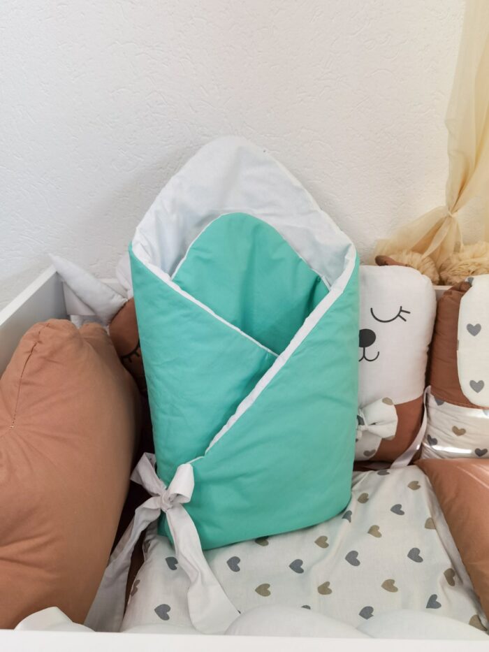 Smotuljak - Tirkiz sa bijelom mašnom - Image 2