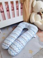 Jastuk za trudnice - Plavi cik cak - Image 2