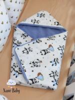 Smotuljak Teddy Plavi - plave pande - Image 2