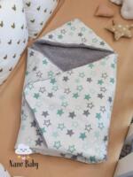 Smotuljak Teddy Sivi - Mint i sive zvjezdice - Image 2