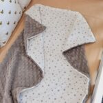 Dekica - Sivi Minky Dots