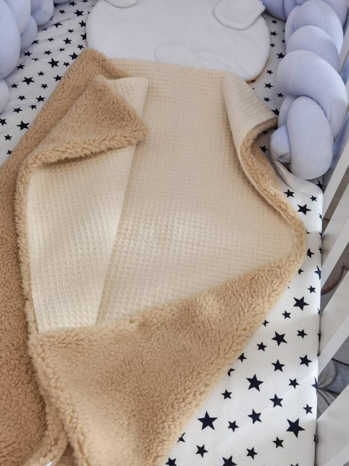 Dekica Teddy Wafel - Bež - Image 2