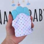 Baby glodalica - rukavica Mint