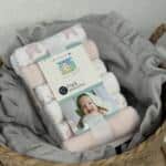 Set 12kom frotirne brisalice Little Alpaca - Svijetlo Roze Bunny