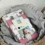 Set 12kom frotirne brisalice Little Alpaca - Puder roze Kitty