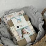 Set 12kom frotirne brisalice Little Alpaca - Bež Lion