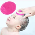 Silikonska četka za kupanje bebe Roze