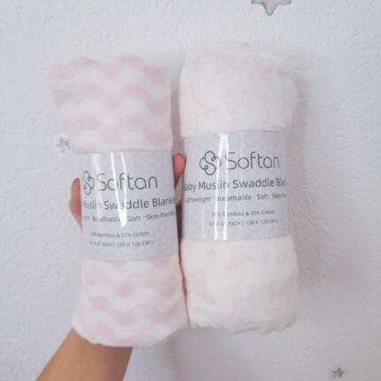 Baby Muslin dekica Chicco Softan 120x120cm