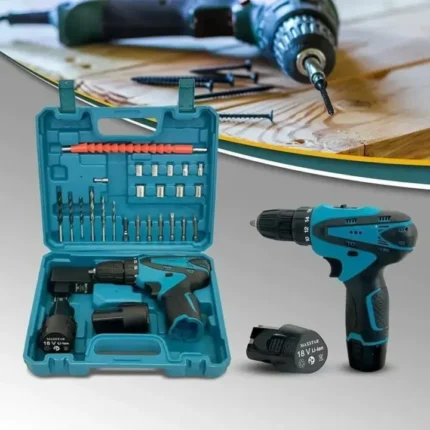 Set alata u koferu sa akumulatorskom bušilicom M1022-1