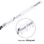 Set listova ubodne testere 132x105x2.5-5.0mm "HARDEN" (613345) - Image 2