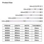 Aluminijska vaservaga 500mm "HARDEN" (580504) - Image 7