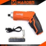 Set akumulatorski odvijač sa 12 nastavaka “HARDEN” (755912)