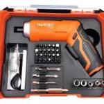 Set akumulatorski odvijač sa 36 nastavaka "HARDEN" (755916)