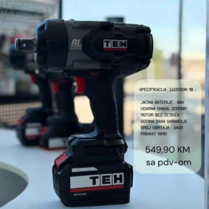 TEH Aku udarni odvijač 19mm (3/4") 20V LW2000N-1B