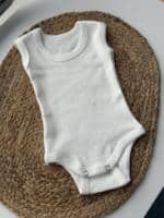 Bodi bez rukava - Bijela