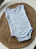 Bodi bez rukava - Plava