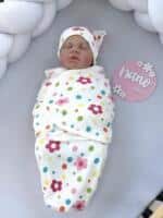Swaddle - Povoj za bebe sa kapicom M1033-14 - Image 5