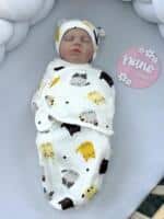 Swaddle - Povoj za bebe sa kapicom M1033-14 - Image 4