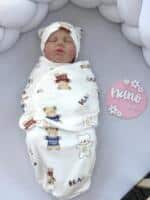 Swaddle - Povoj za bebe sa kapicom M1033-14