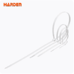 Set 100kom bijelih vezica Harden 3.6x300mm 623208